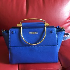 SALE! Samantha Vega crossbody blue bag